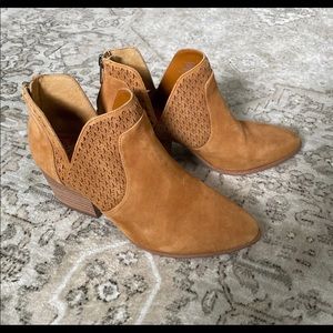 Vince Camuto suede booties